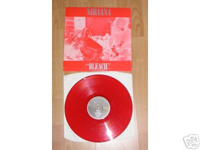 popsike.com - NIRVANA Bleach V Rare Red Vinyl Australian