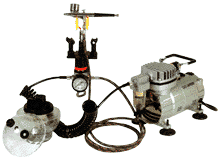 AIRTEX APC－001【エアブラシ用コンプレッサ】＝塗料・塗装機器