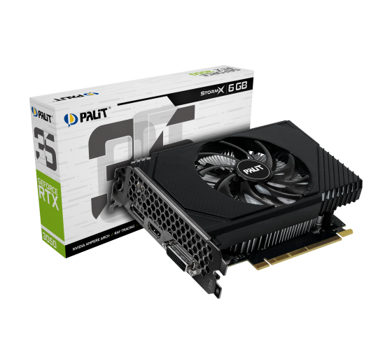 Palit Products - GeForce RTX™ 3050 StormX 6GB ::