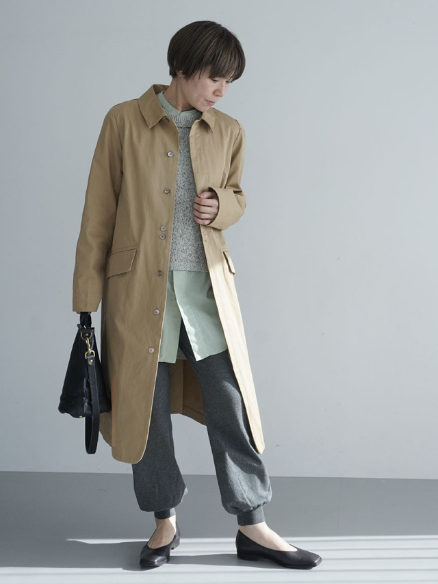 ハイカウントギャバコートとブルゾン PAL'LAS PALACE ONLINE STORE