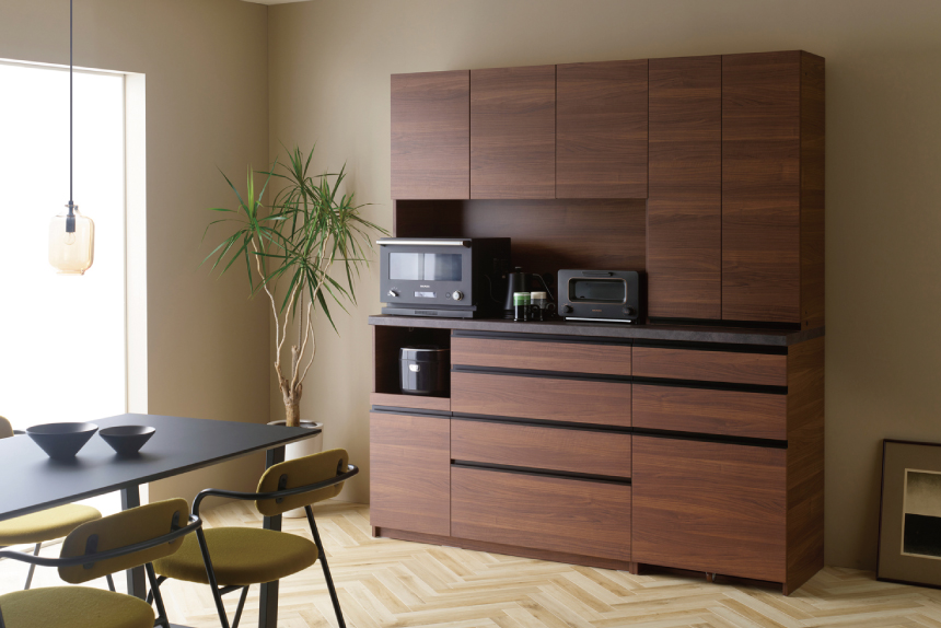 食器棚 EC/EM シリーズ商品情報 | 家具・インテリアの【パモウナ