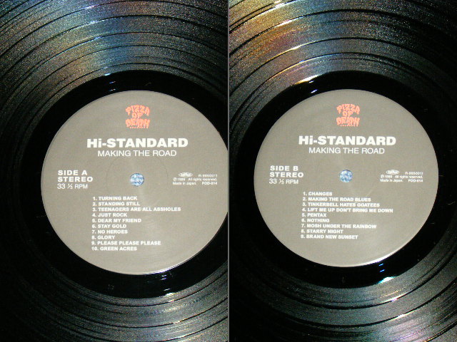 Hi STANDARD - MAKING THE ROAD / 1999 JAPAN ORIGINAL Used LP