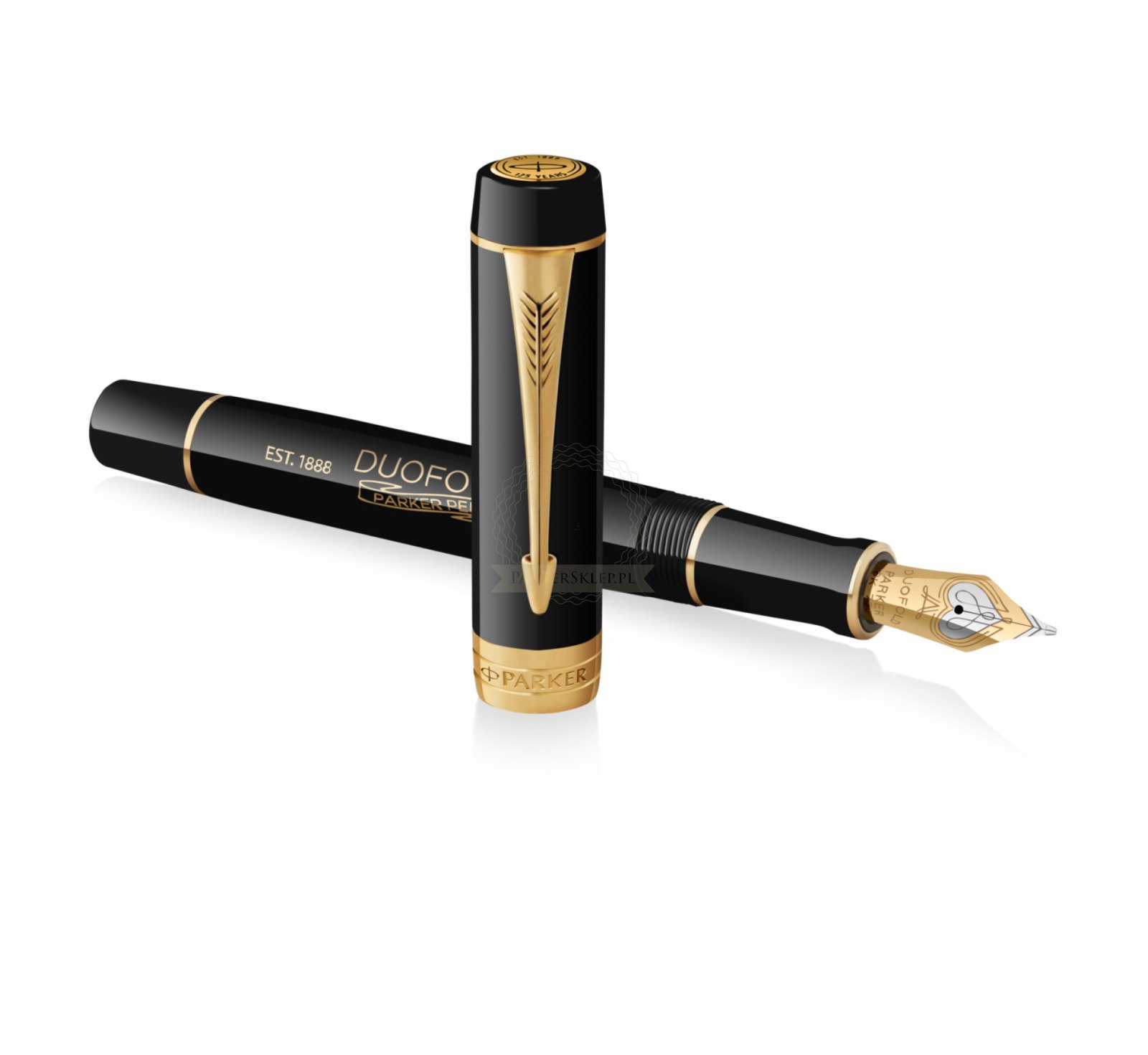 Parker Duofold 135th Anniversary Special Edition Black GT Fountain
