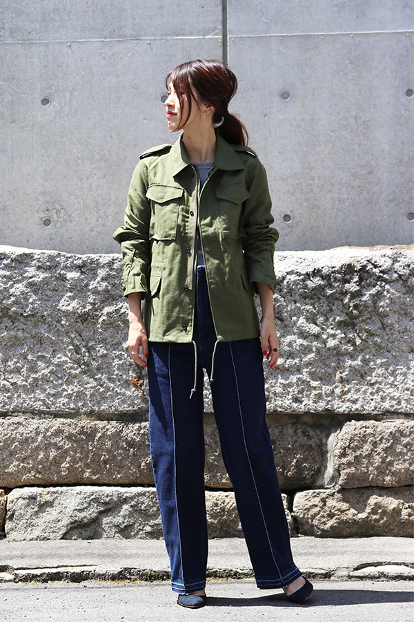 HYKE FIELD JACKET 身長別おすすめサイズ徹底調査！｜特集｜PARIGOT