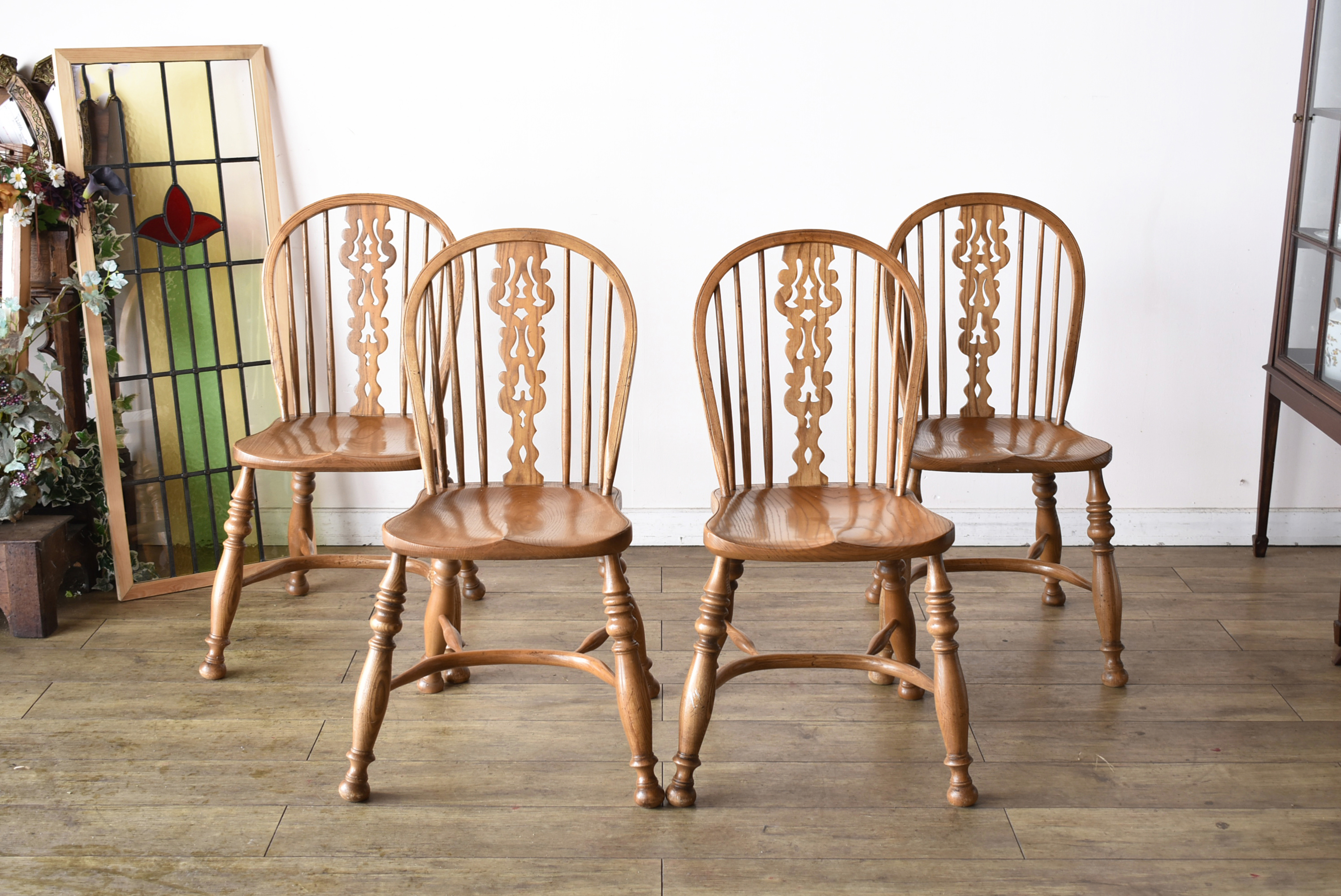 秋田木工 ハンナチェア ダイニングチェア ウィンザーチェア