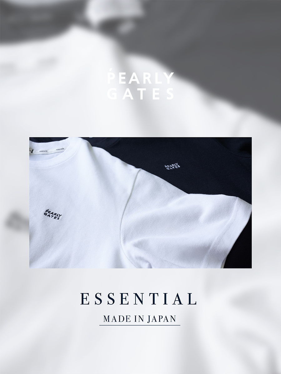 FACTOR 4 PEARLY GATES ESSENTIAL made in Japan.｜think Golf｜PEARLY