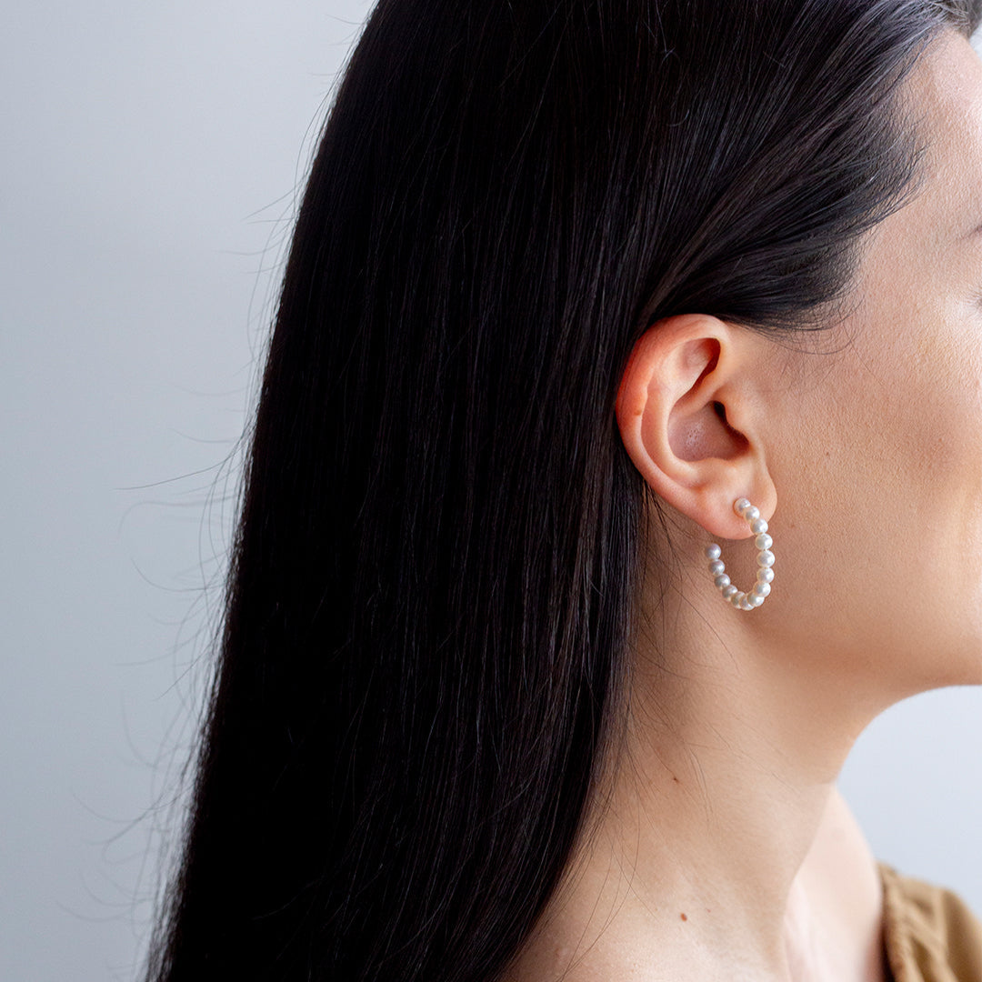 Baby Pearl Hoop Pierce – Pearlish