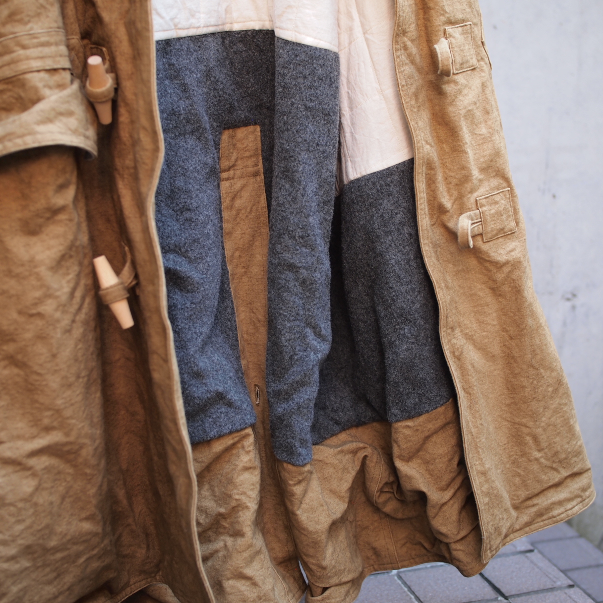 The crooked Tailor/Tropal cold-weather coat -1940's-peau de l'ours