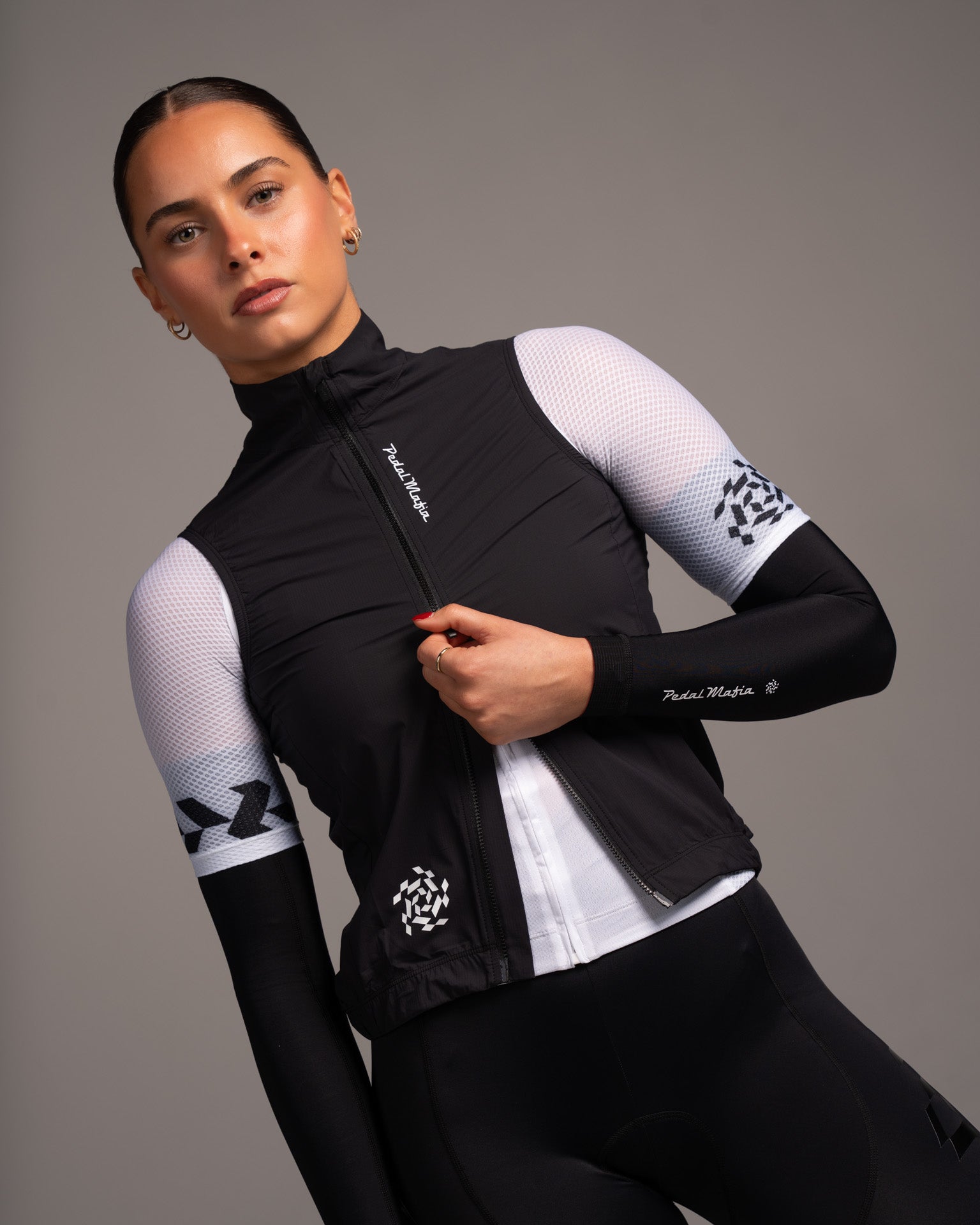 Women's Core Vest - Black | Pedal Mafia Australia