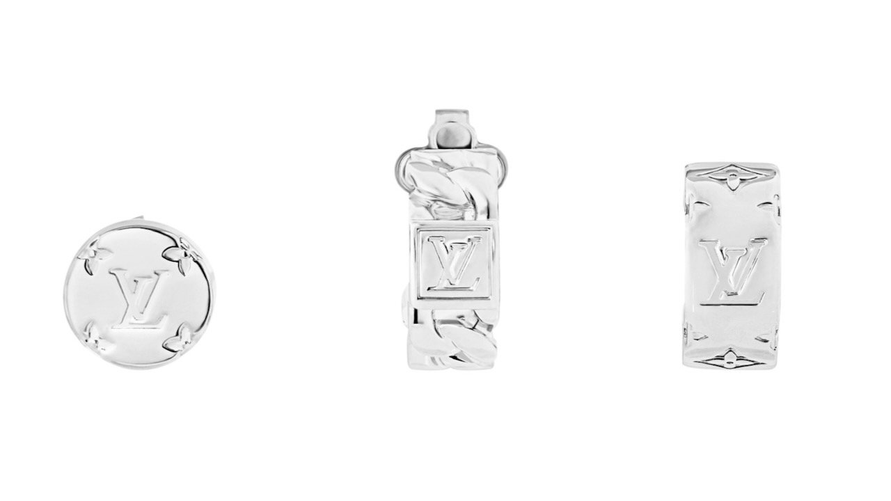ルイ・ヴィトンの新作メンズジュエリーが、シルバーの煌めきで夏の装い