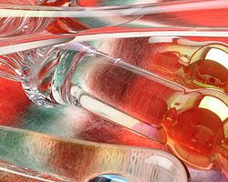 川西硝子 ガラスペン 硬質ガラスペン 細波（さざなみ） アウトサイド