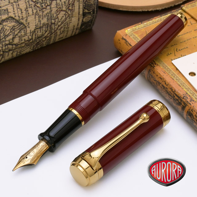 AURORA アウロラ 万年筆 タレンタム ボルドー | ペンハウス