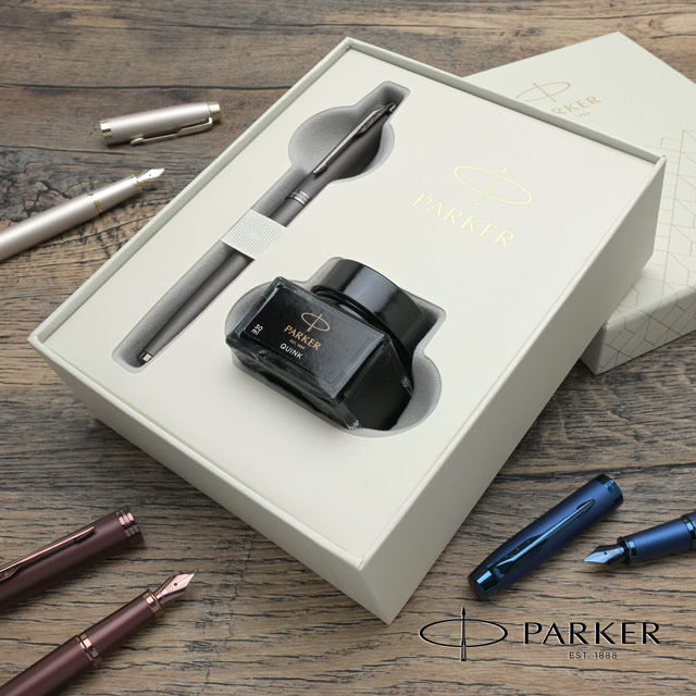 PARKER パーカー 万年筆 IM モノクローム クインク・ミニボトルインク