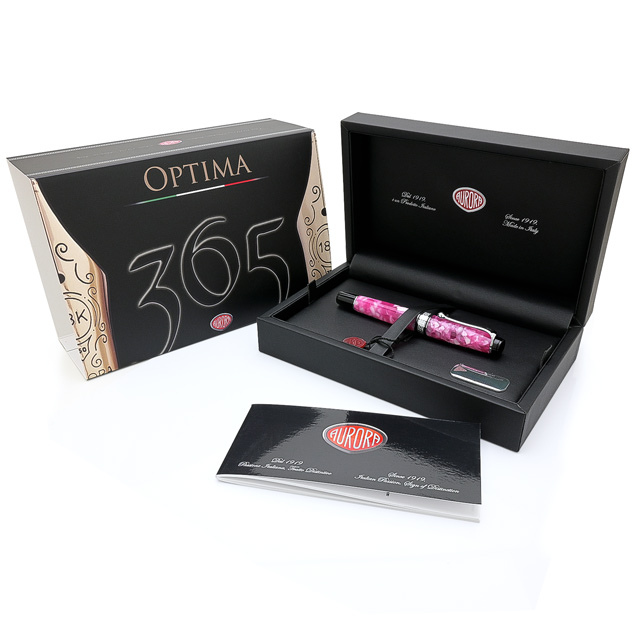 AURORA アウロラ 限定品 万年筆 オプティマ 365 Fucsia（フッシャ