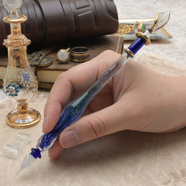 Pent〈ペント〉 by 硝子工房YUKI ガラスペン ほのか 栄華の薫り（く