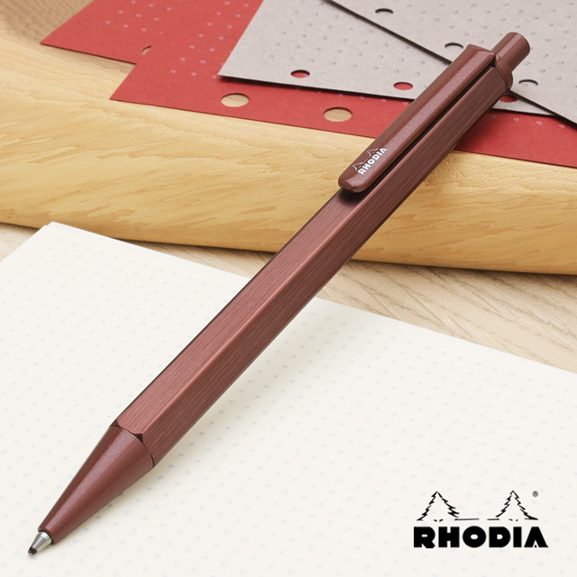 RHODIA（ロディア）限定品 ボールペン スクリプト コレクション マロン