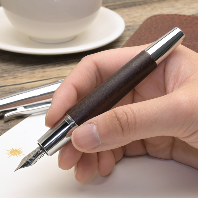 FABER-CASTELL ファーバーカステル 万年筆 エモーション ウッド