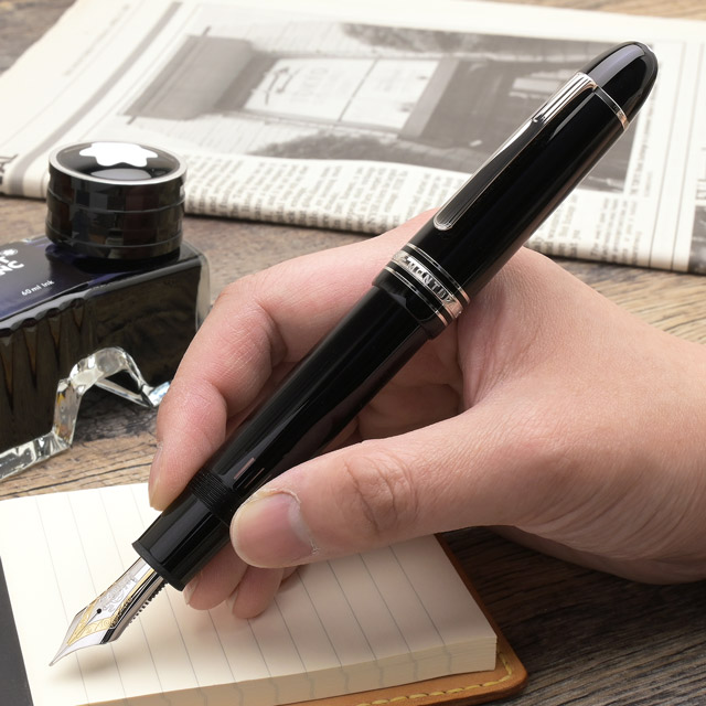 MONTBLANC モンブラン 万年筆 マイスターシュテュック プラチナ
