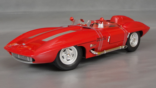 1959 Chevrolet Corvette, Bill Mitchel Stingray Details - Diecast