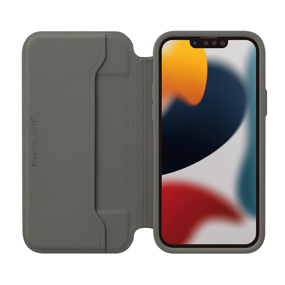 iPhone 13 Pro用 ガラスフリップケース グレー｜株式会社PGA