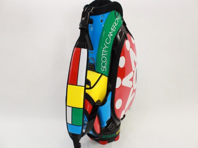 2017 Window Pane Multi Color Staff Bag スコッティキャメロン(SCOTTY