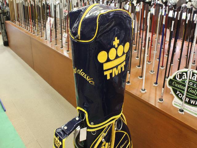 希少 TMT CLASSIC キャディバッグ ゴルフバッグ スタンド付 迷彩柄