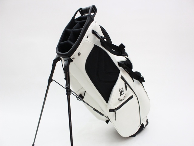 三浦技研 MIURA ホワイト キャディバッグ vessel スタンドバッグ