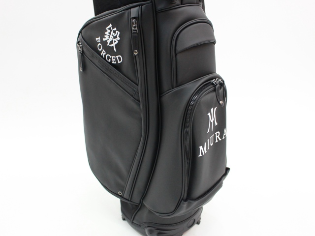 スタンドバッグ ブラック US 三浦技研(MIURA GIKEN) キャディバッグ