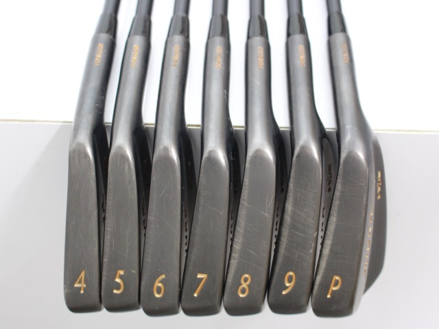 TB-ZERO Type-S ブラック 三浦技研(MIURA GIKEN) アイアンセット(IRON