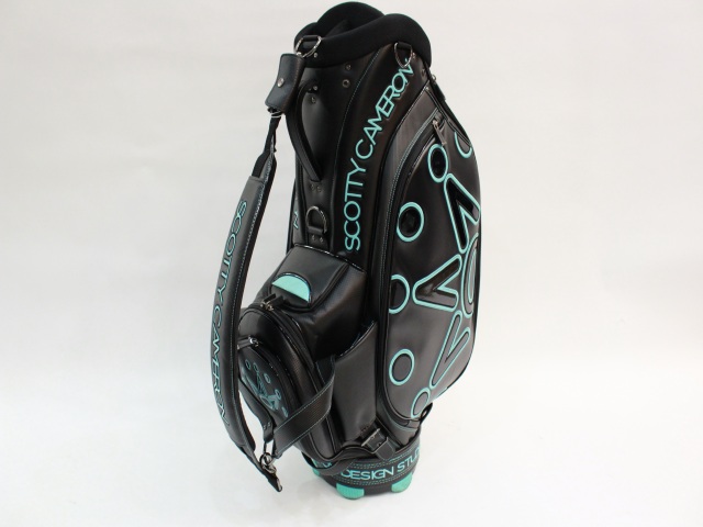 スコッティキャメロン ブラック×ティファニーブルー 中古キャディ