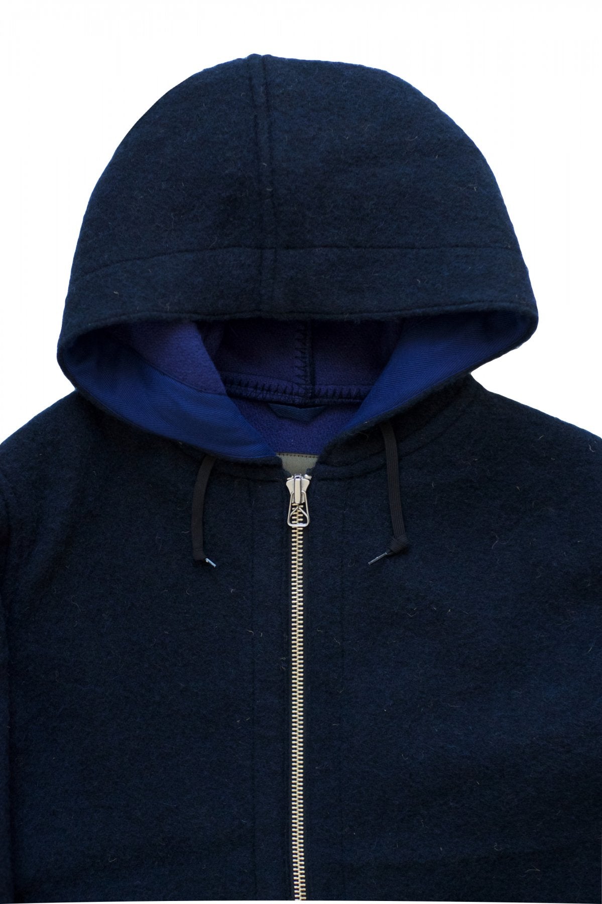 Nigel Cabourn - REVERSIBLE WARM UP COAT - NAVY – PHAETON
