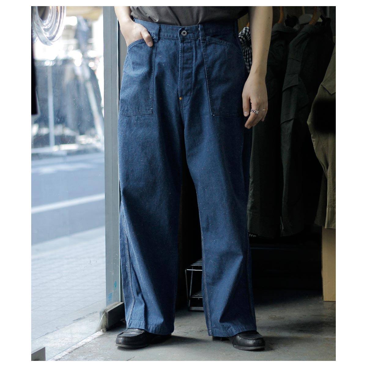 グランク GURANK 三本針ペインターパンツ 3stitch painter pants