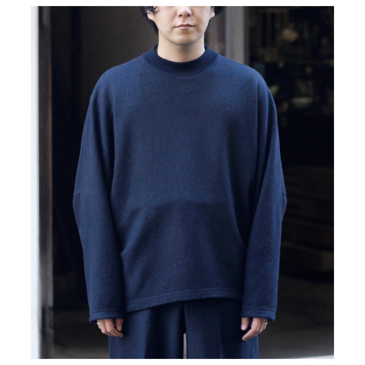 ノノット NONNOTTE スーパー120's ライトメルトン インレイ メルトン