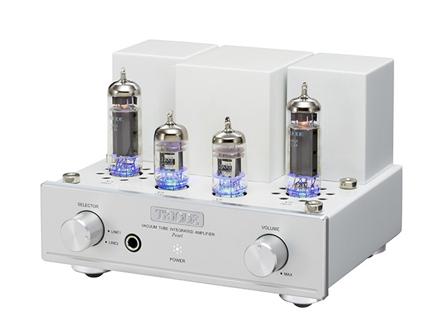 トライオード、純白の真空管プリメイン「Pearl」。コンパクトな