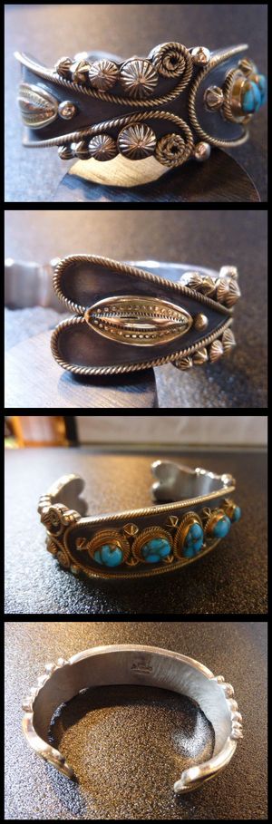 ナバホ Gary・Reeves ゲーリー・リーブス 14金Gold＆キャンデラリア