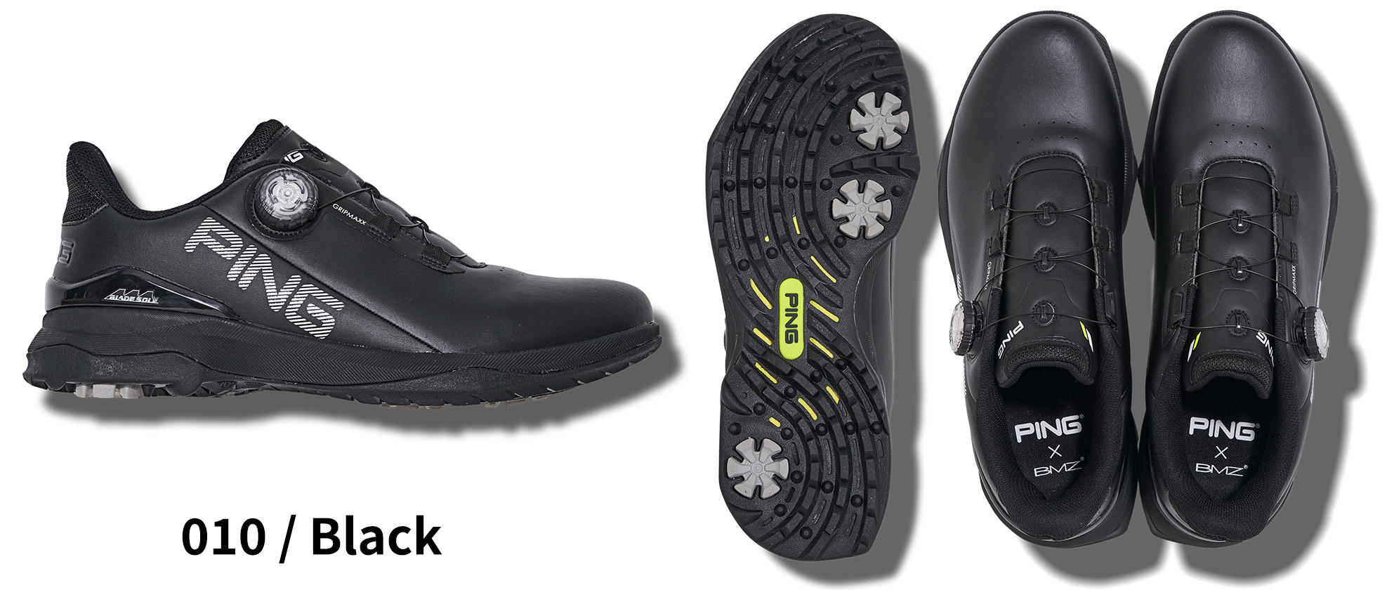 PING ゴルフシューズ メンズ ホワイト/ネイビー/レッド スニーカー