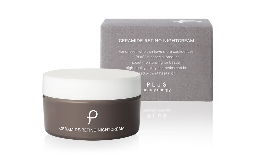 セラミドレチノ ナイトクリーム | PLuS beauty energy（プリュ
