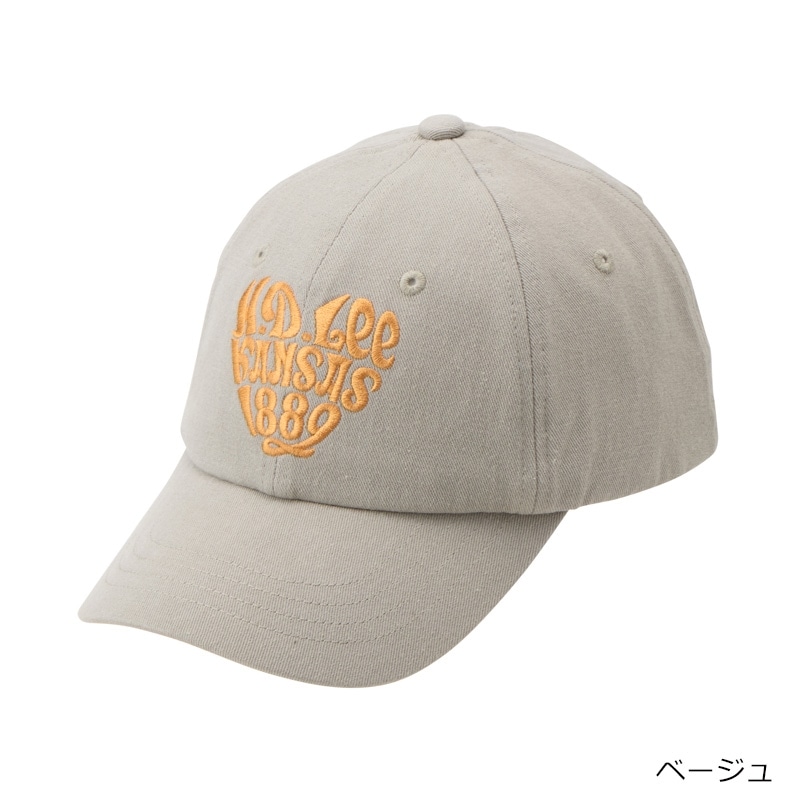 Lee リー ハートキャップ(ブラウン×ピンク): 通常| プラザオンラインストア