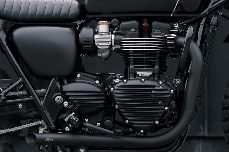モートーン ヘッドライトステー GIGER φ41 SpeedTwin900 (16-24