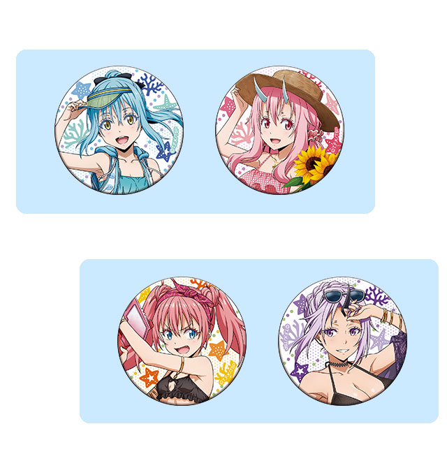 転スラ】リムル＆シュナ サマー ドンキ 缶バッジセット 転スラ】リムル