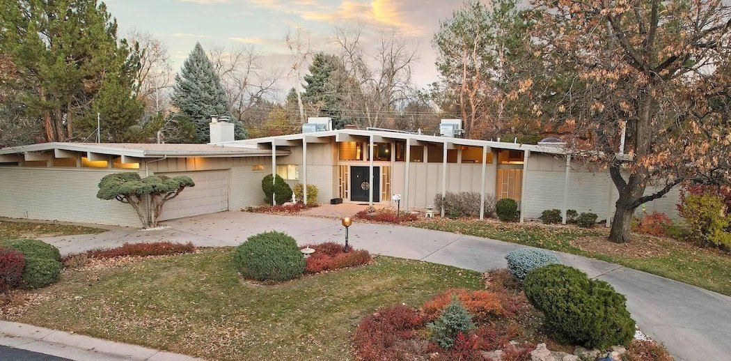 1964 Mid-Century Modern Home Reduced to $1.95M in Cherry Hills
