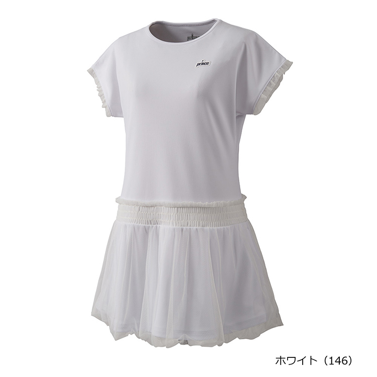 プリンスワンピース 吸水速乾・UPF50＋・制電 （ライトスムース 素材