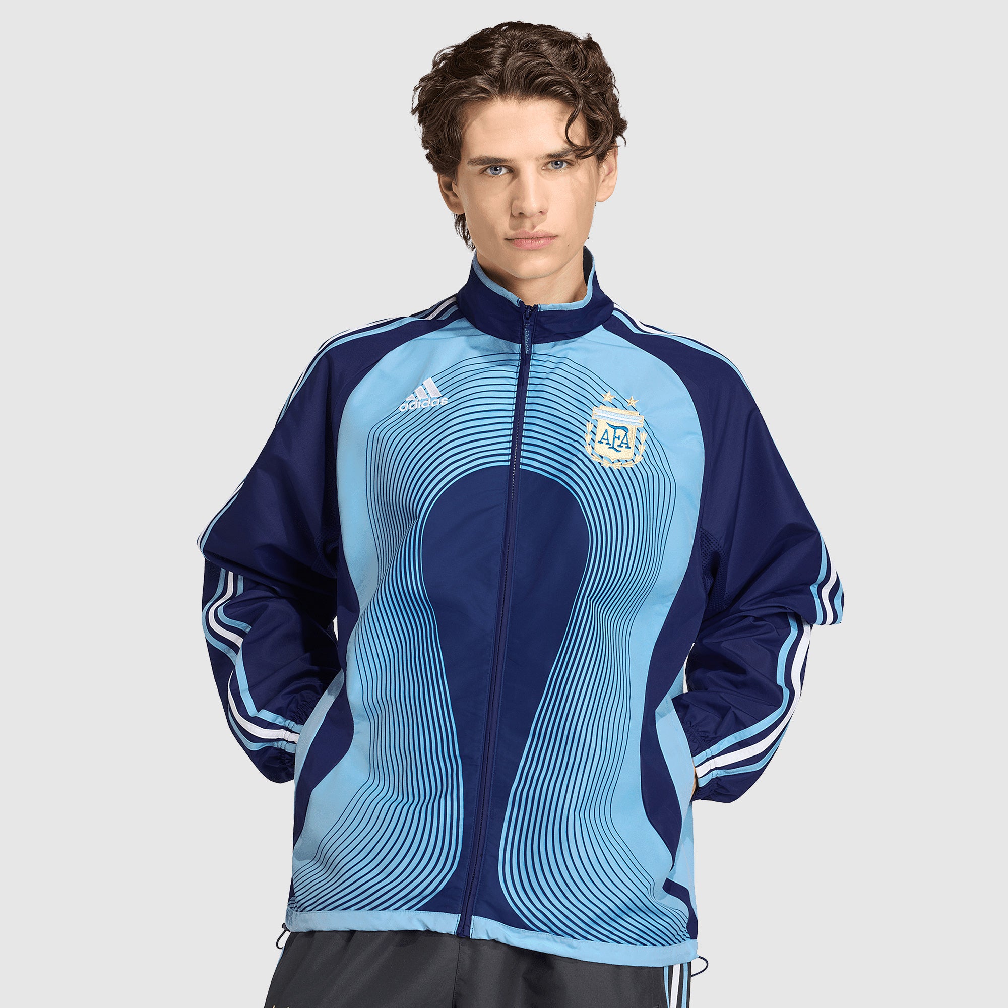 adidas Originals Argentina 2006 Away Track Top -Dark Blue - Mens