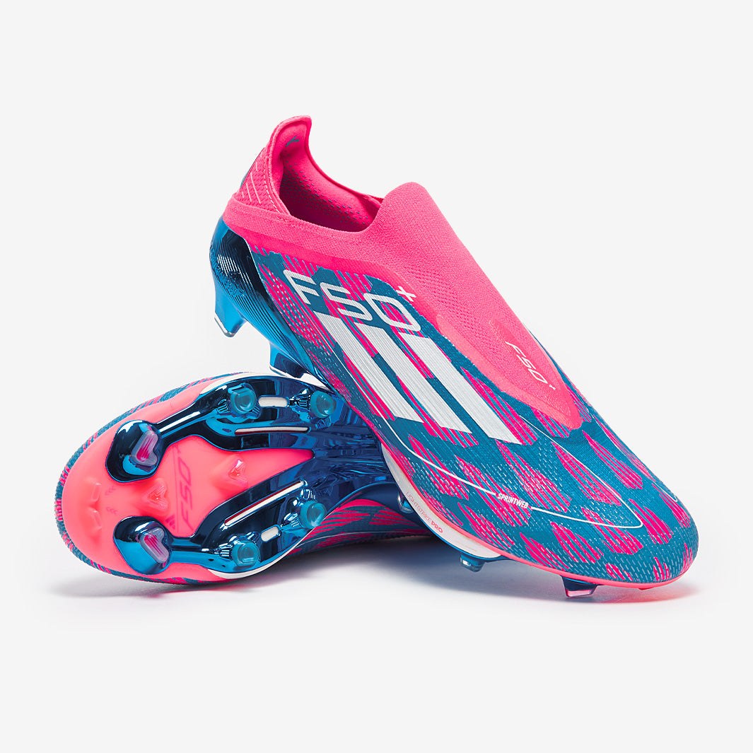 adidas F50+ Firm Ground - Solar Blue/Ftwr White/Solar PIndoork