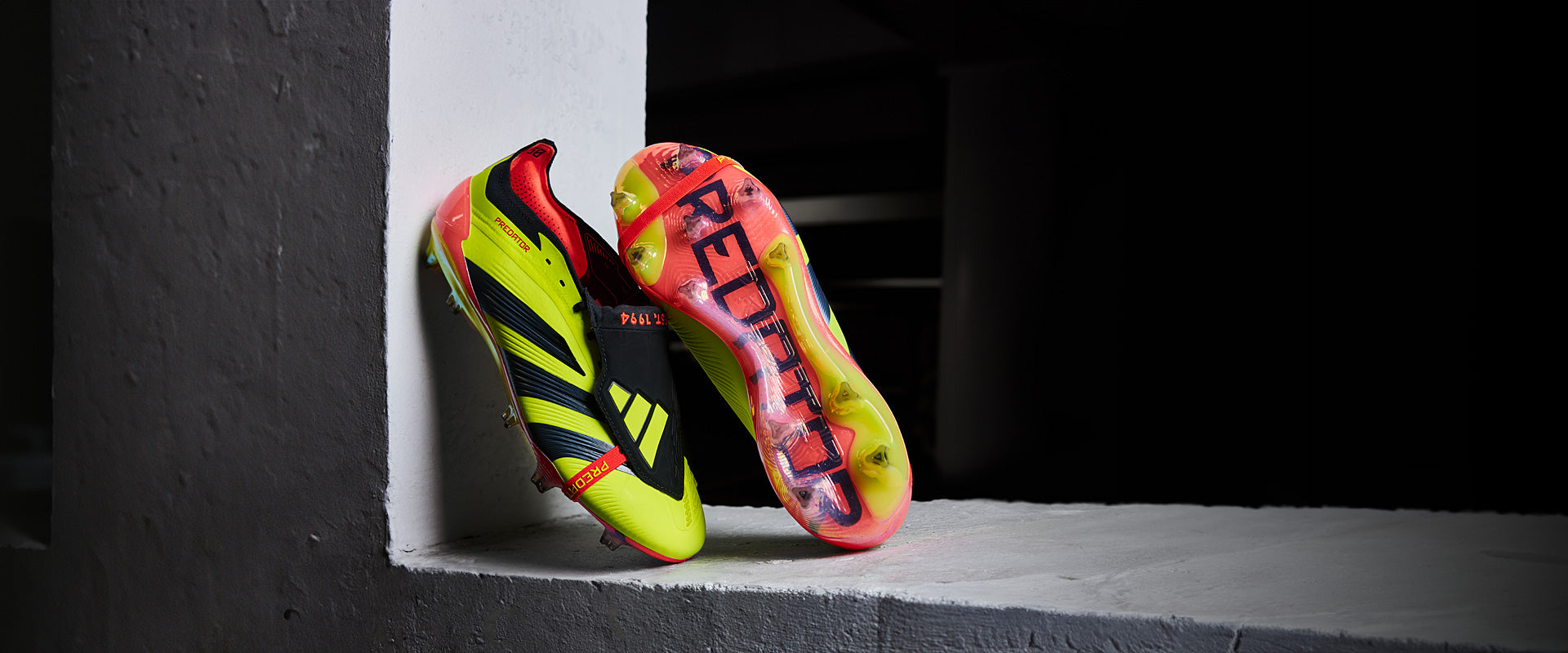 adidas Predator Elite Tongue Firm Ground - Team Solar Yellow/Core