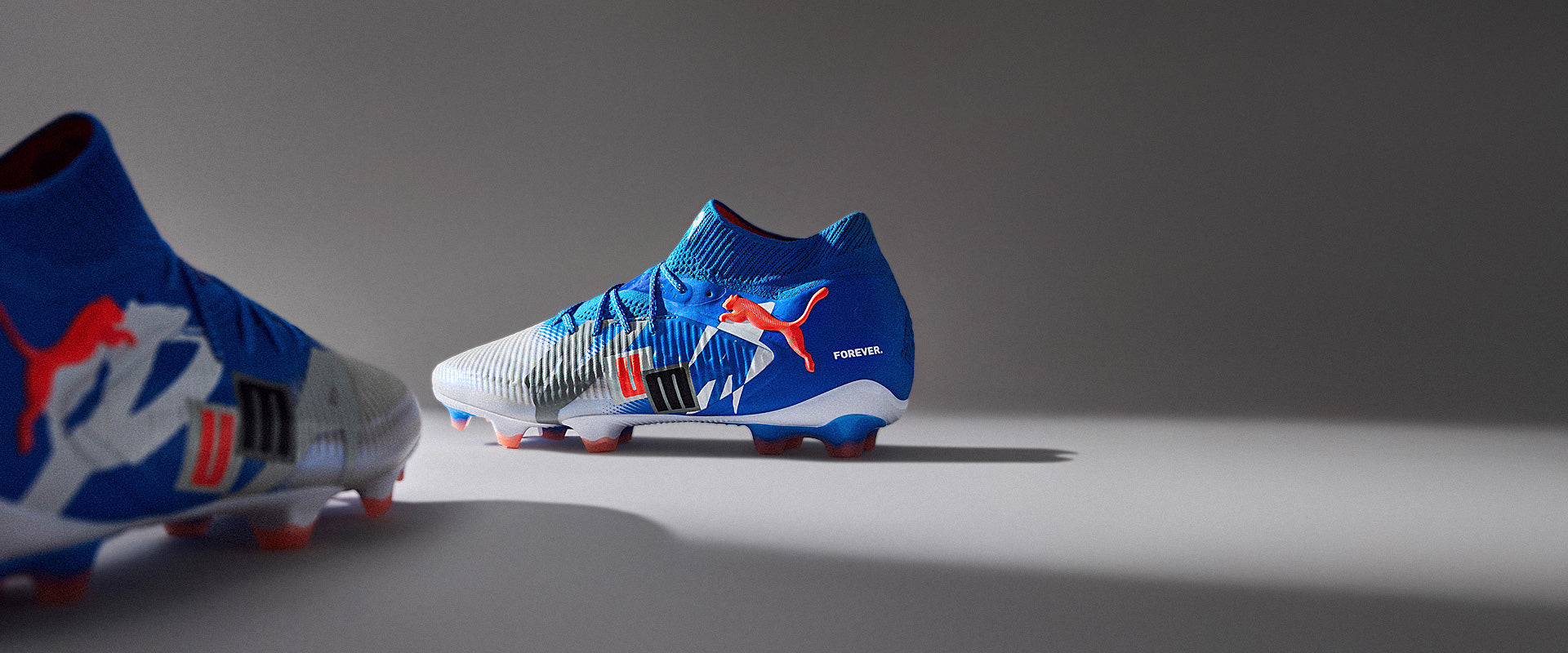 Puma Future 8 Ultimate Forever FG - Puma White/Ultra Blue/Feather