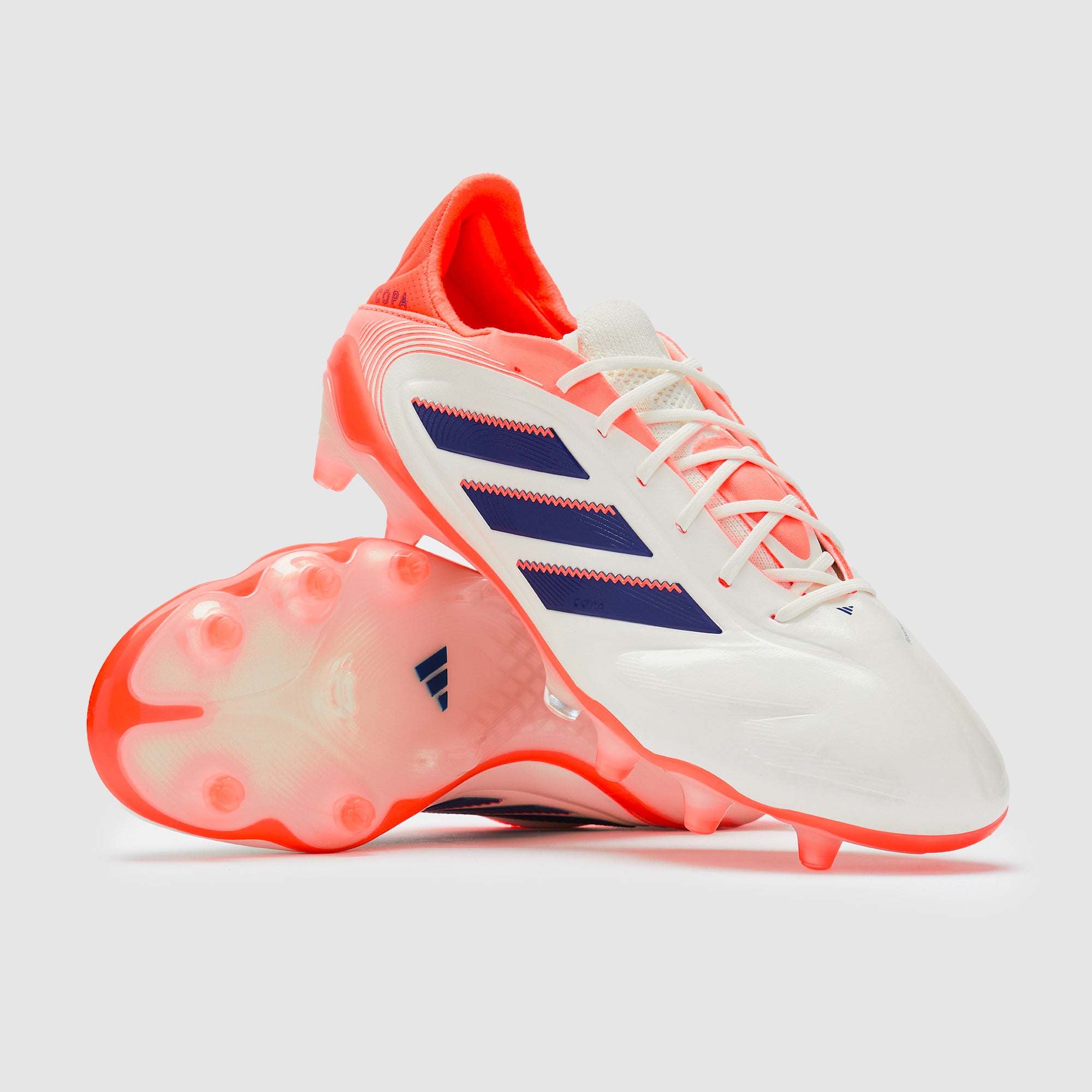 adidas Copa Pure III Elite Firm Ground - Off White/Lucid Blue