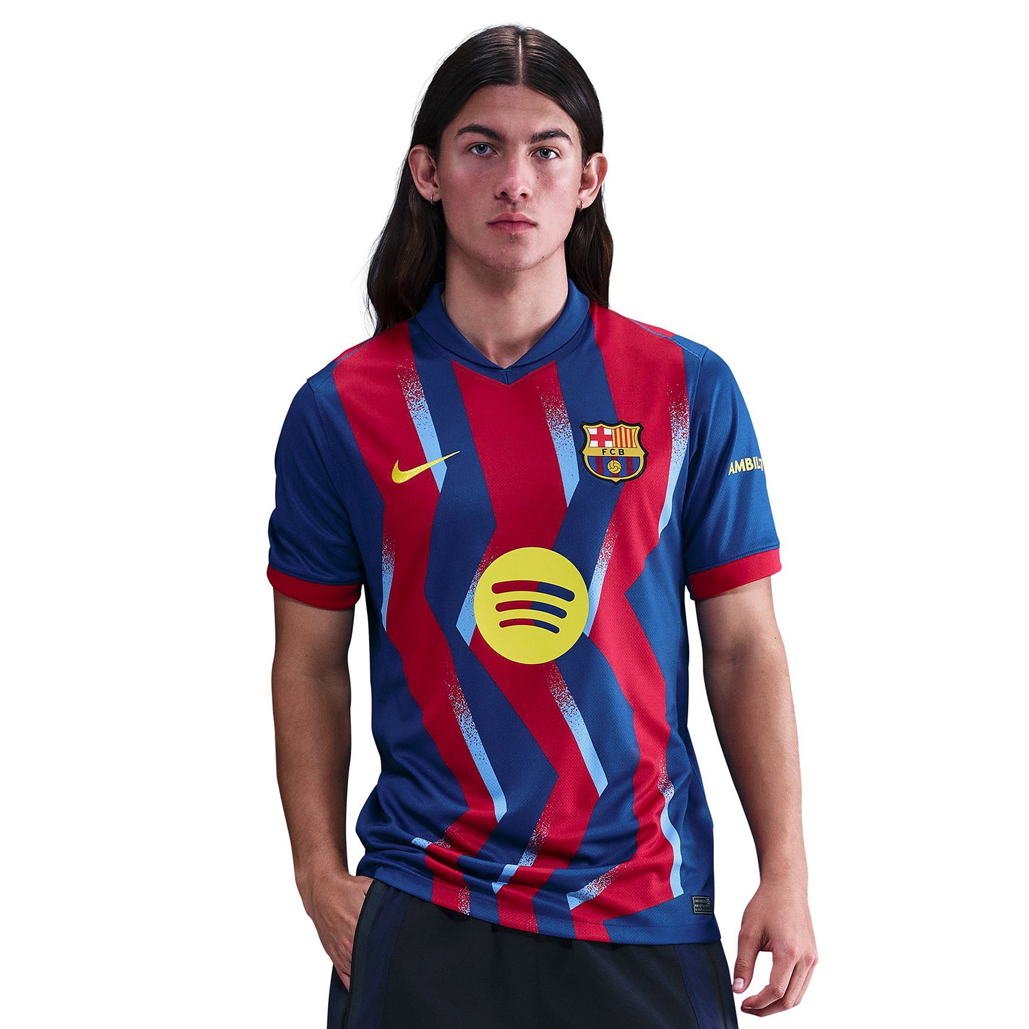 Nike FC Barcelona 25/26 Dri-FIT El Classico Stadium Jersey - Gym