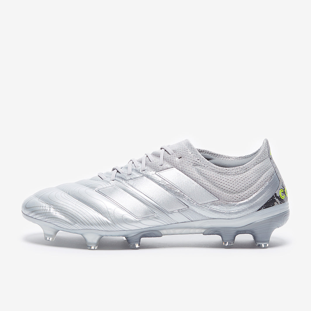 adidas Copa 20.1 FG - Silver/Solar Yellow - Firm Ground - Mens