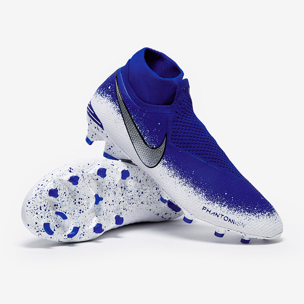 Nike Phantom VSN Elite DF FG - Racer Blue/Chrome/White - Firm